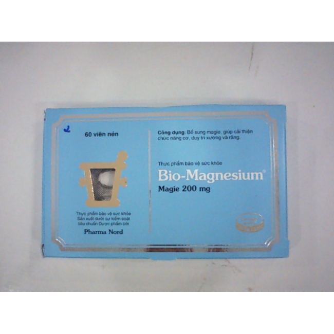 Pharma Nord Bio-Magnesium. Это пищевая добавка, содержащая 200 мг магния в каждой таблетке.
