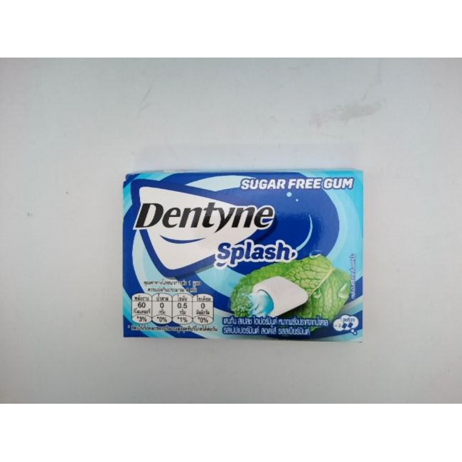 жевательная резинка со вкусом перечной мяты с начинкой из мяты колосистой Dentyne
