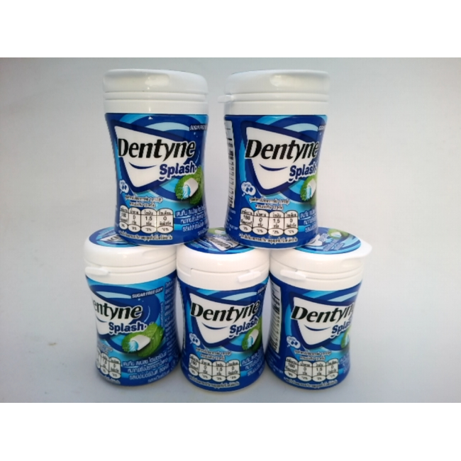 Жевательная резинка Dentyne со вкусом перечной мяты, упаковка 5 штук.