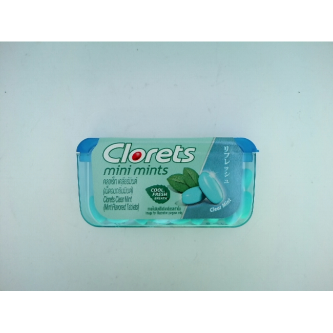 Конфеты со вкусом мяты марки Clorets.