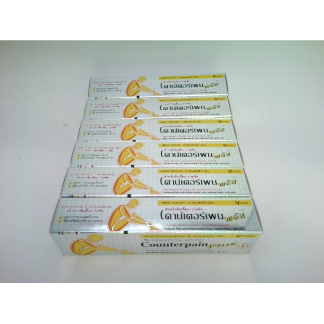Крем Counterpain Plus — упаковка из 6 штук