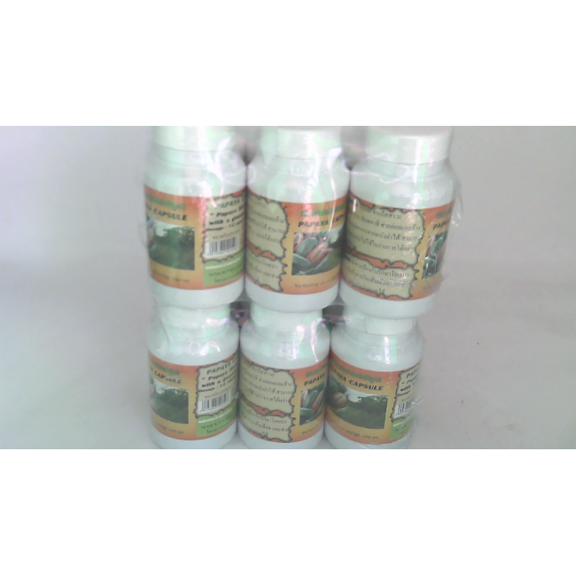 Травяной продукт Mae Yai — Папайя, упаковка 6 штук