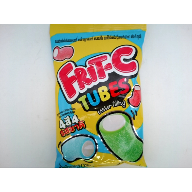 Фруктовые жевательные конфеты от Frit-C Tubes.