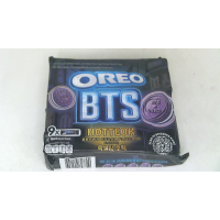 Печенье Oreo BTS с фиолетовой кремовой начинкой и вкусом блинчиков
