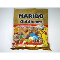 Готовое желе с фруктовым вкусом в форме мишек Haribo Goldbears.