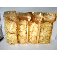 Жареные чипсы из дуриана тайской марки, 4 штуки в упаковке.