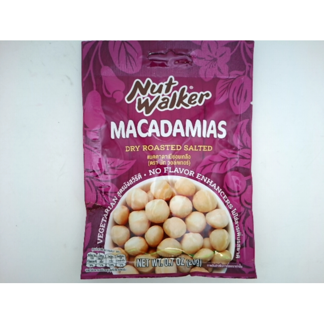 Сушеные орехи макадамия, марка Nut Walker.