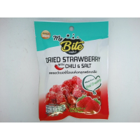Сушеная клубника марки MyBite.