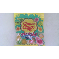 Желатиновое желе Chupa Chups Ocean Mix с фруктовым вкусом.