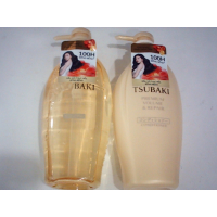 Набор из 2 шампуня и кондиционера Tsubaki Premium Volume & Repair от Shiseido.
