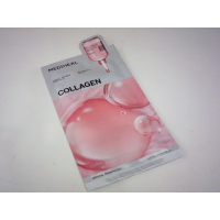 Маска Mediheal Collagen Essential Mask разработана для укрепления и повышения эластичности кожи. Она содержит гидролизованный морской коллаген, эластин и комплекс пептидов, которые питают и разглаживают кожу.