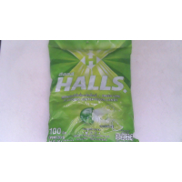 Конфеты Halls со вкусом свежего лайма с начинкой