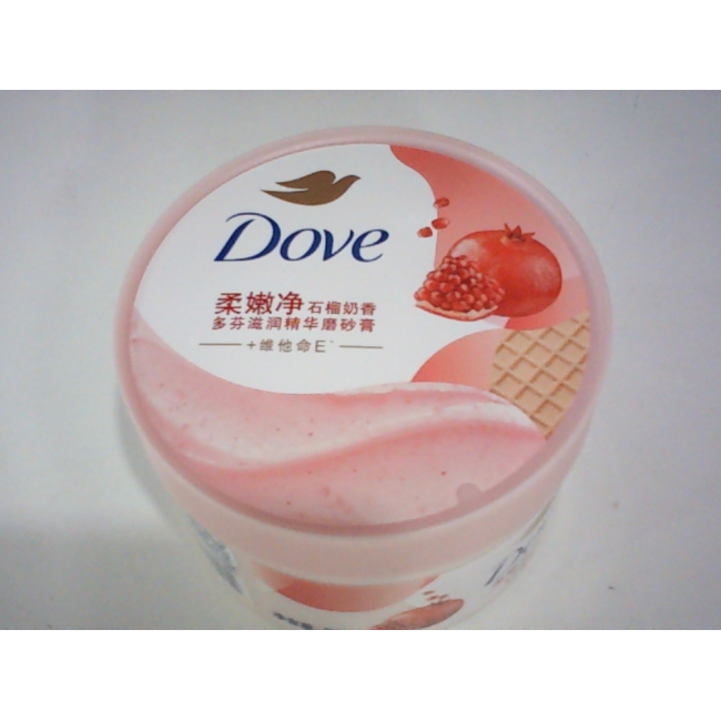 Скраб для тела Dove 298 г - Сакура / Семена граната и масло ши – отшелушивает кожу всего тела, делая ее гладкой, сияющей и увлажненной.