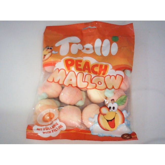 Мягкие конфеты Trolli со вкусом мальвы и фруктов, упаковка 150 г.
