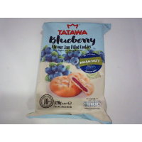 Печенье Tatawa с начинкой из черничного варенья, импортированное из Малайзии.