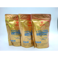 Биологически активная добавка Amado Gold Collagen Plus, упаковка из 3 штук.