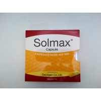 Средство для облегчения боли в горле марки Solmax.
