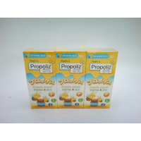 Таблетки от боли в горле Propoliz Think-Mouth, упаковка из 3 штук.