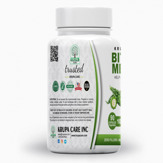 Капсулы из горькой тыквы Pure Herb 100 капсул