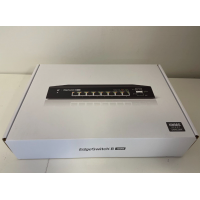 ONE Ubiquiti ES-8-150W EdgeSwitch 8-Port Managed PoE+ Gigabit Switch with SFP