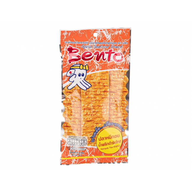 Запеченный кальмар с пастой Чили Bento, 18 г