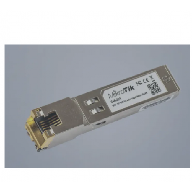 Медный модуль Mikrotik S-RJ01 RJ45 SFP 10/100/1000M 10 штук
