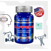 ALLMAX Nutrition, кофеин 200 мг х 100 таблеток (таблетках)