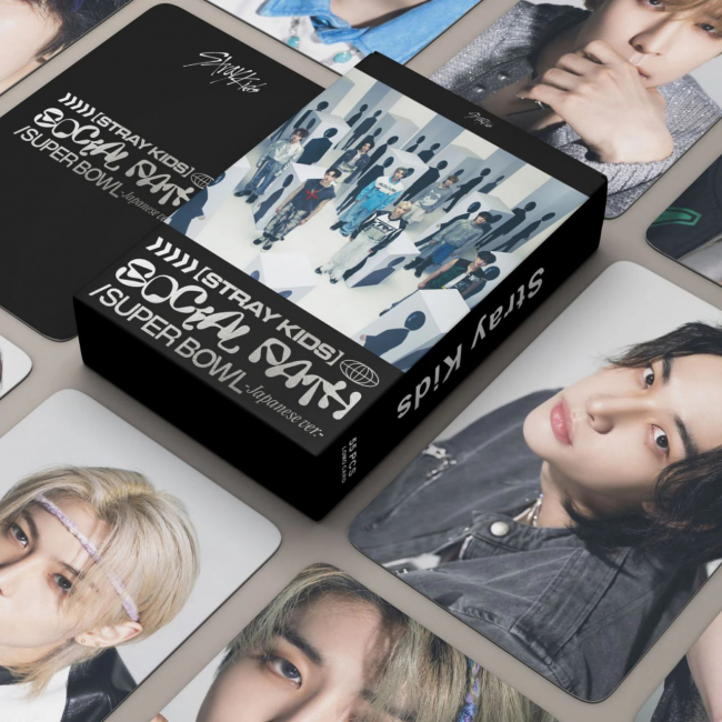 55pcs/box Stray Kids Набор открыток Kpop 